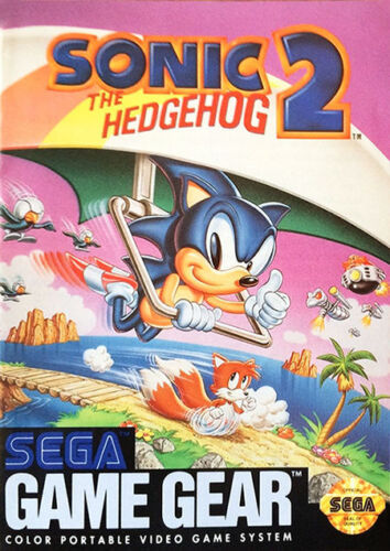 Sonic The Hedgehog 2 Game Gear Authentic Manual Only Sonic The Hedgehog 2 Game Gear Authentic Manual Only