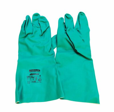 Kleen Guard Jackson Safety G80 Nitril Chemie Handschuhe Arbeitshandschuhe Gr 8