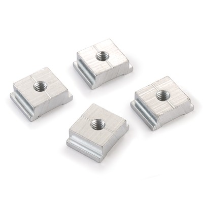 WOODRIVER 1/4'' Miter Track Nut 10-Piece