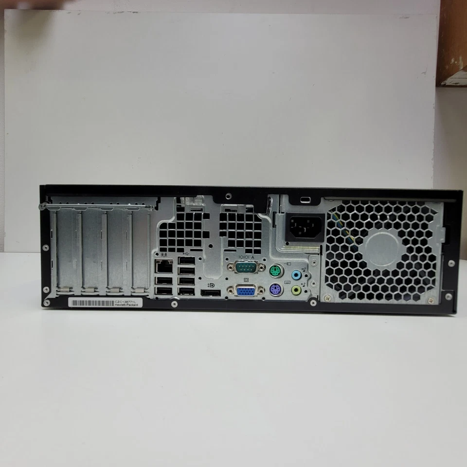 HP SFF Windows XP Pro 32 Bit Gamer PC Computer i3 3,10GHz HD 250GB 4GB DVD COM - Bild 3 von 4