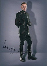 HUGO WEAVING signed Autogramm 20x30cm CAPTAIN AMERICA in Person autograph COA