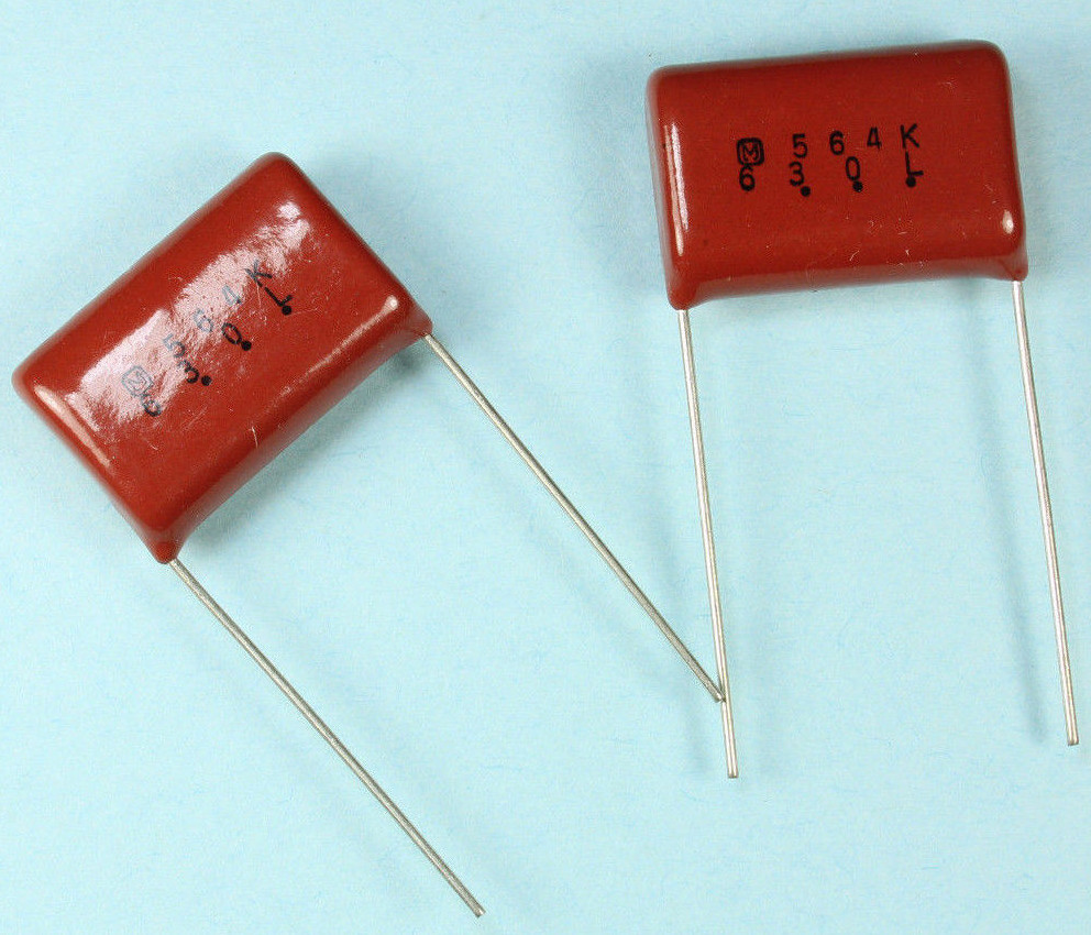 5pcs Panasonic ECQ-E 564K 630vdc Metal Film Capacitor, 0.56uF 10%