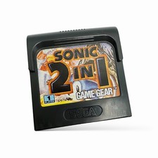 Thumbnail of ebay&reg; auction 166741589358 | Sonic 2 in 1 Sega Game Gear Spiel Modul