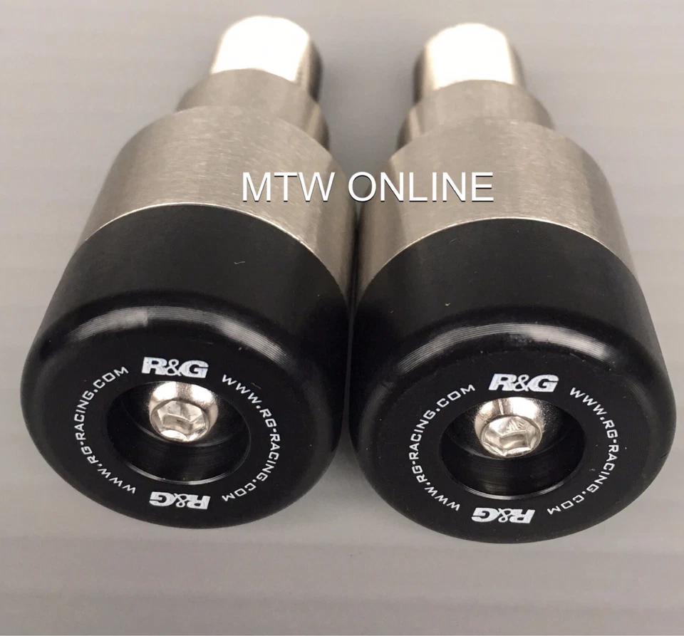 Barra de motocicleta R&G pesos/deslizantes extremos Yamaha FZ-09 (2015) BE0013BK TOTALMENTE NUEVO Foto 2 de 4
