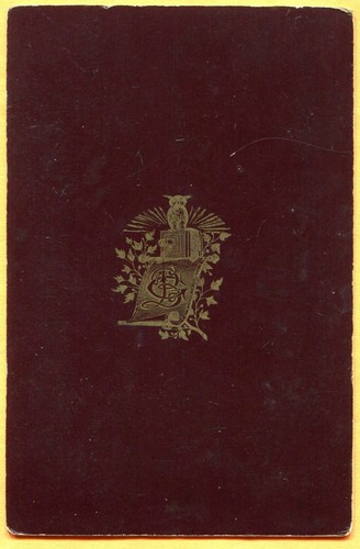 Burlington, VT, Portrait of a Young Man, by Burnham, circa 1880s Backstamp - Picture 2 of 3