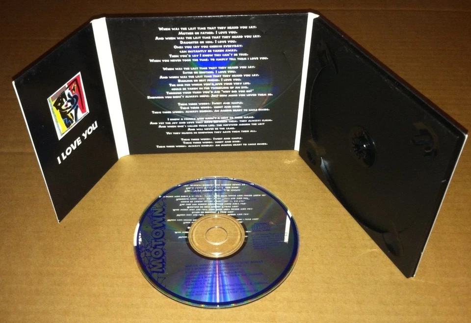 STEVIE WONDER These three Words RARE INSTRUMENTAL & EDIT PROMO DJ CD Single 1991 Foto 2 de 2