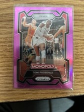 2024 Panini Prizm Monopoly WNBA Temi Fagbenle #26 Pink Prizm /149 SP