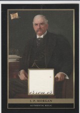 2024 PIECES OF THE PAST 1800s EDITION  RELIC J.P. Morgan