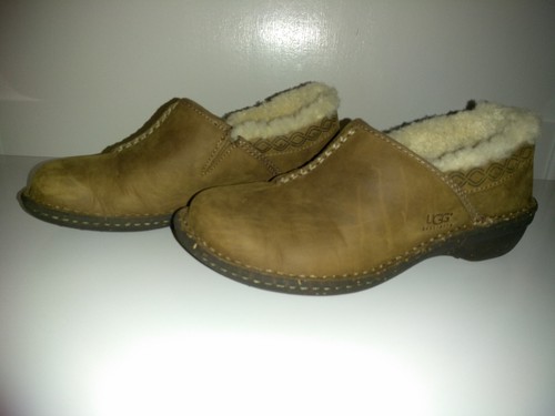 Brown Sheepskin UGG australia Clogs | eBay