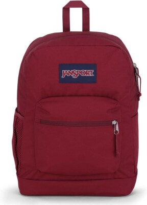 JanSport Russet Red Cross Town Plus Unisex Laptop Backpack