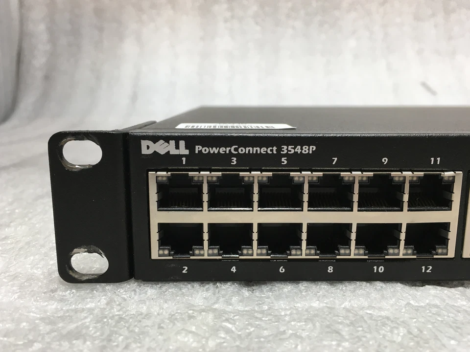 Dell PowerConnect 3548P 48-Port PoE Managed Gigabit Ethernet Switch - Image 2 of 4