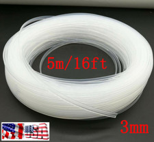 3mm Plastic Blade Skirt Sleeve Side Glow Optic Fiber Cable For Led Light Source