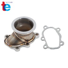 For T25 T28 Gt25 Gt28 V- Band Clamp Flange 2.5 63mm Turbo Down Pipe Adapter