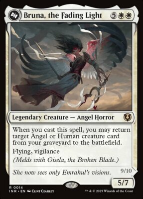 x1 Bruna, the Fading Light R MTG Innistrad Remastered M/NM, English