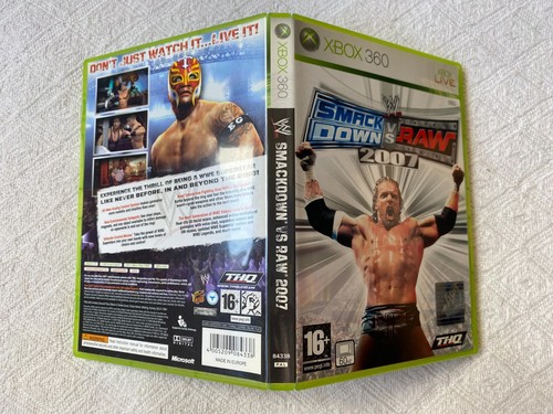 WWF SmackDown vs RAW 2007 XBOX 360 - UK PAL VGC - High Quality Packing - Tracked - Picture 6 of 10