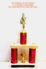 BEAUTY QUEEN PRINCESS PAGEANT TROPHY 12 COLORS 2 POST