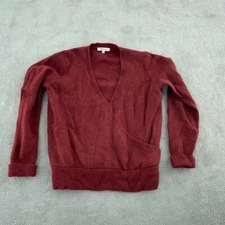 Madewell Womens Red Cardigan Sweater Size S Nylon/Wool/Alpaca Blend 3489