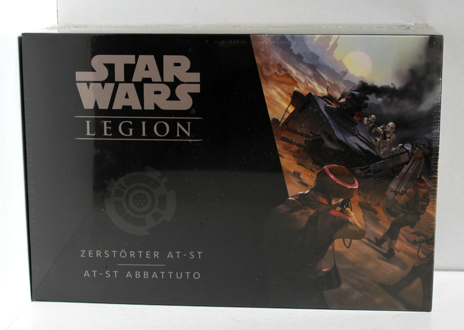 Star Wars LEGION Espansione AT-ST ABBATTUTO ZERSTÖRTER Italiano & Deutsch Nuovo