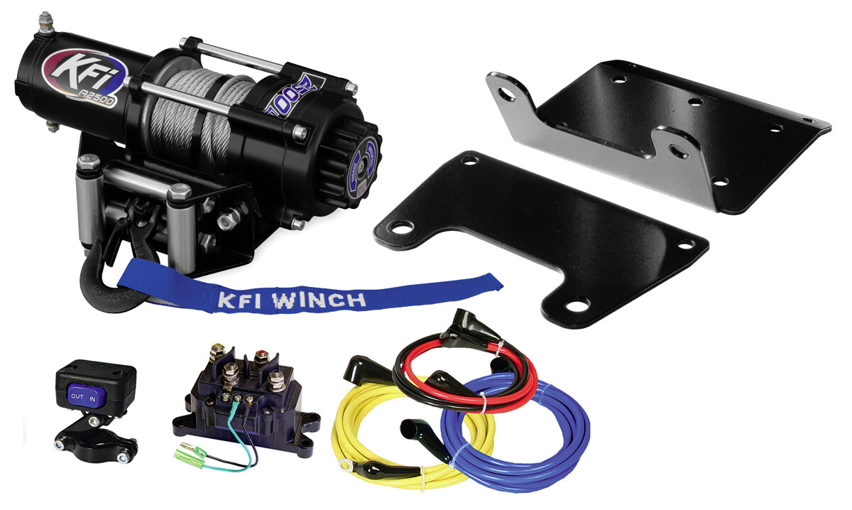 KFI A2500 winch & winch mount kit fits Arctic Cat / Textron Alterra 400