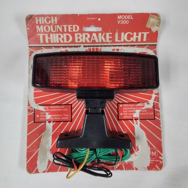Vintage High Mounted Third Brake Light V300 Unused eBay