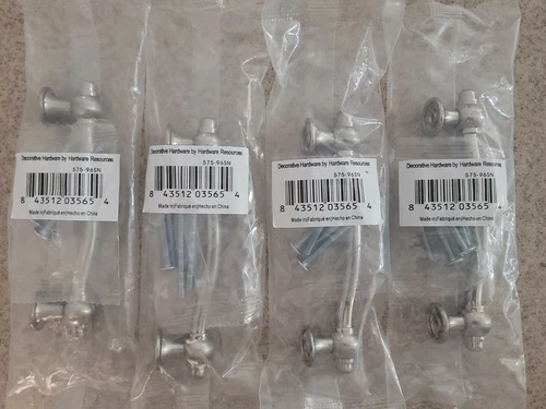 (4-Pack)Hardware Resources-Syracuse Cabinet Pull Handles 575-96SN New  - Picture 3 of 4
