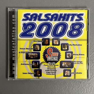 Salsahits 2008 by Various Artists (CD, Oct-2007, J&N Records/Fania)