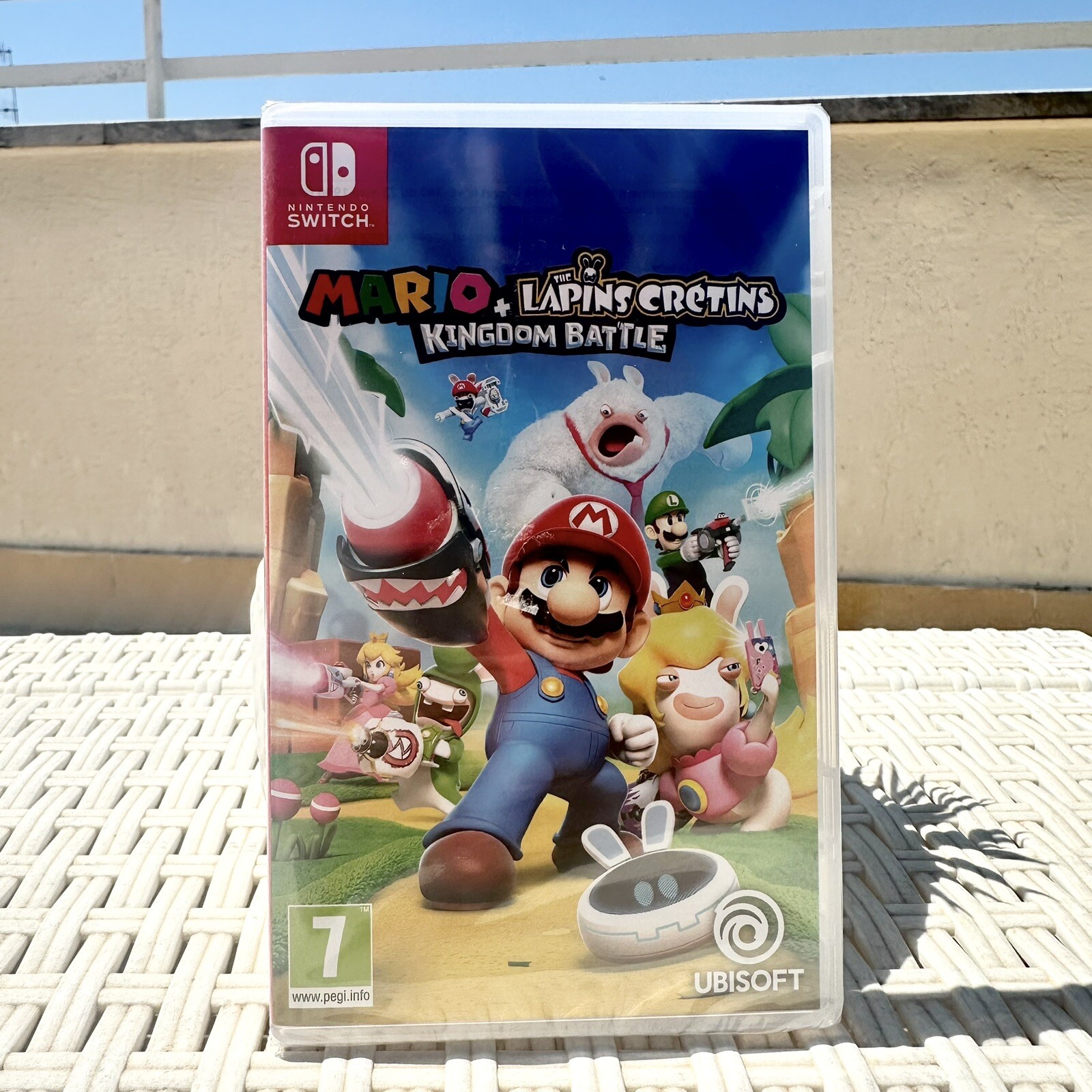 NINTENDO SWITCH MARIO+LAPINS CRETINS KINGDOM BATTLE (IT,ES,DE,FR,EN) SIGILLATO