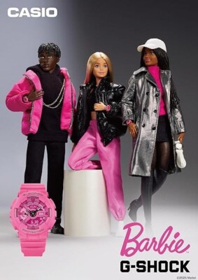 ジーショック バービーコラボ GMA-S110BE-4AJR G-SHOCK Gショック アナデジ バービー Barbie コラボ 限定モデル