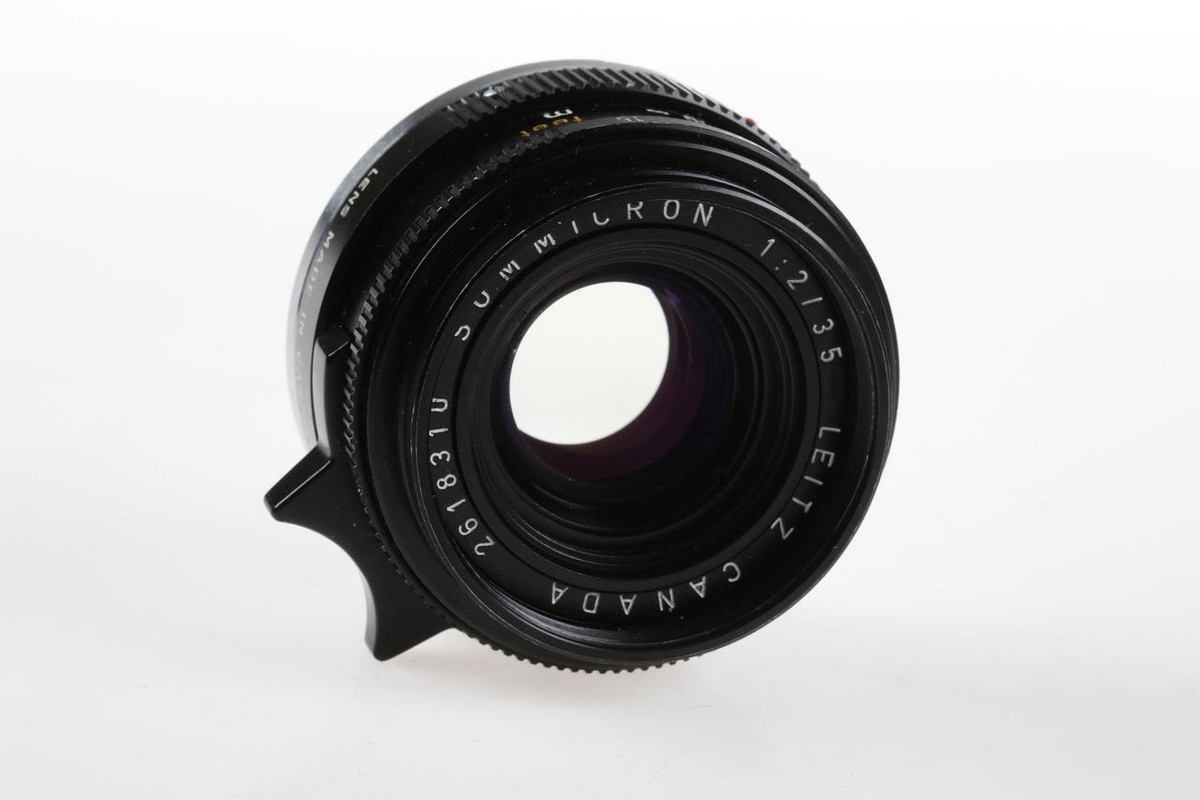 LEICA Summicron 35mm f/2,0 - Made in Canada - SNr: 2618310 LEICA Summicron 35mm f/2,0 - Made in Canada - SNr: 2618310