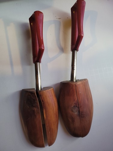 Vintage Florsheim Travel Tree #4 Shoe Keepers By Rochester Shoe Tree Company