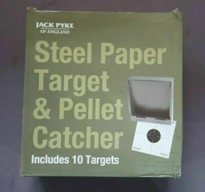 Jack Pyke - Steel Paper Target Holder & Pellet Catcher JTARHOL UR