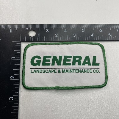GENERAL LANDSCAPE AND MAINTENANCE Advertising Patch 00PR