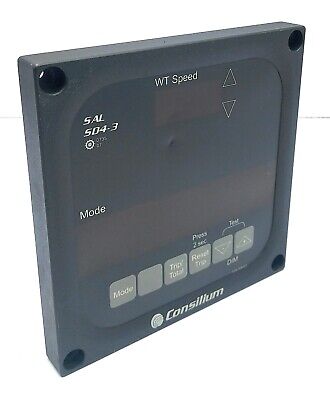 Consilium Navigation AB SAL SD4-3 WT-Speed Log Display Consilium Navigation AB SAL SD4-3 WT-Speed Log Display