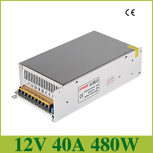 5V/12V/24V DC LED Leisten TRAFO Transformator Treiber Netzteil 1A-60A 10-480Watt - Bild 19 von 25