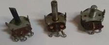Vintage Lot of 3 Potentiometers