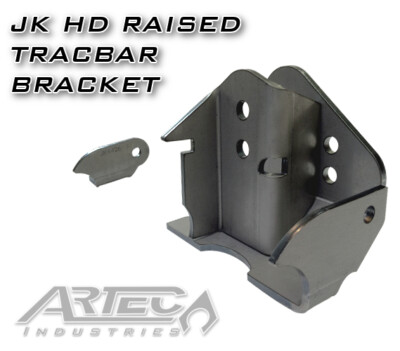 For JK Heavy Duty Raised Tracbar Bracket Artec Industries