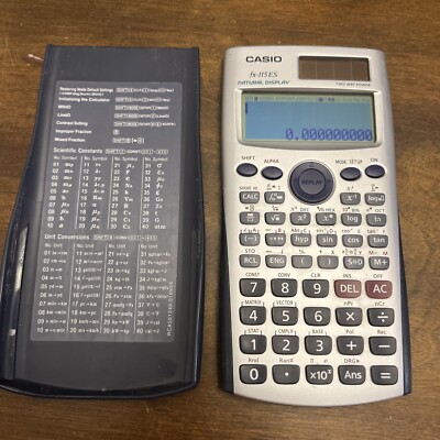 Casio Fx-115ES Scientific Calculator With Solar Cell Battery
