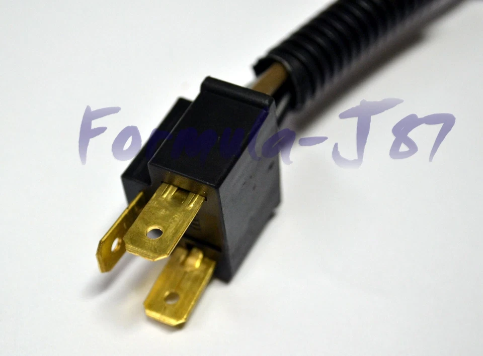 Cable Cerámico 9003 HB2 H4 Dos Arnés Cabezal Luz Adaptador Repuesto Plug Play OE Foto 4 de 4