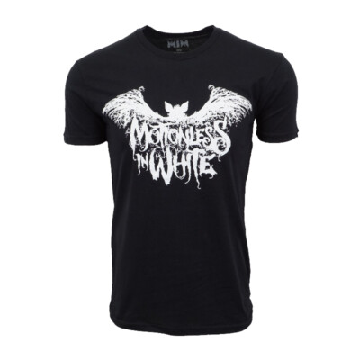 The-Motionless-In-white  BAT US 2017 TOUR BLACK T SHIRT 