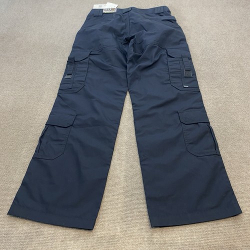 511 Tactical Taclite EMS Pants Womens Size 8 Dark Navy Utility Cargo Rip Stop - Picture 3 of 12
