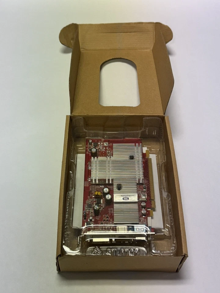 New Sapphire ATI Radeon X550 256 MB DDR1 PCI-E VGA/TVO/DVI-I Video Card - Image 2 of 4