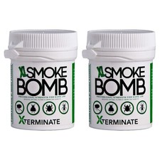 XTERMINATE XL BED BUG KILLER FLEA INSECT SMOKE FOGGER FUMER 11G TWIN PACK