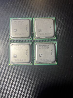 4x AMD OSP2214GAA6CX 2nd Gen Opteron 2214 HE 2.2GHz Dual Core Socket F ...