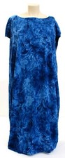 Lauren Ralph Lauren Blue Pattern Sleeveless Linen Dress Women's NWT