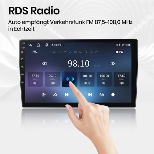 4+64G Android 14 Autoradio Navi Carplay GPS BT für Renault Megane III 2009-2015 - Bild 15 von 15