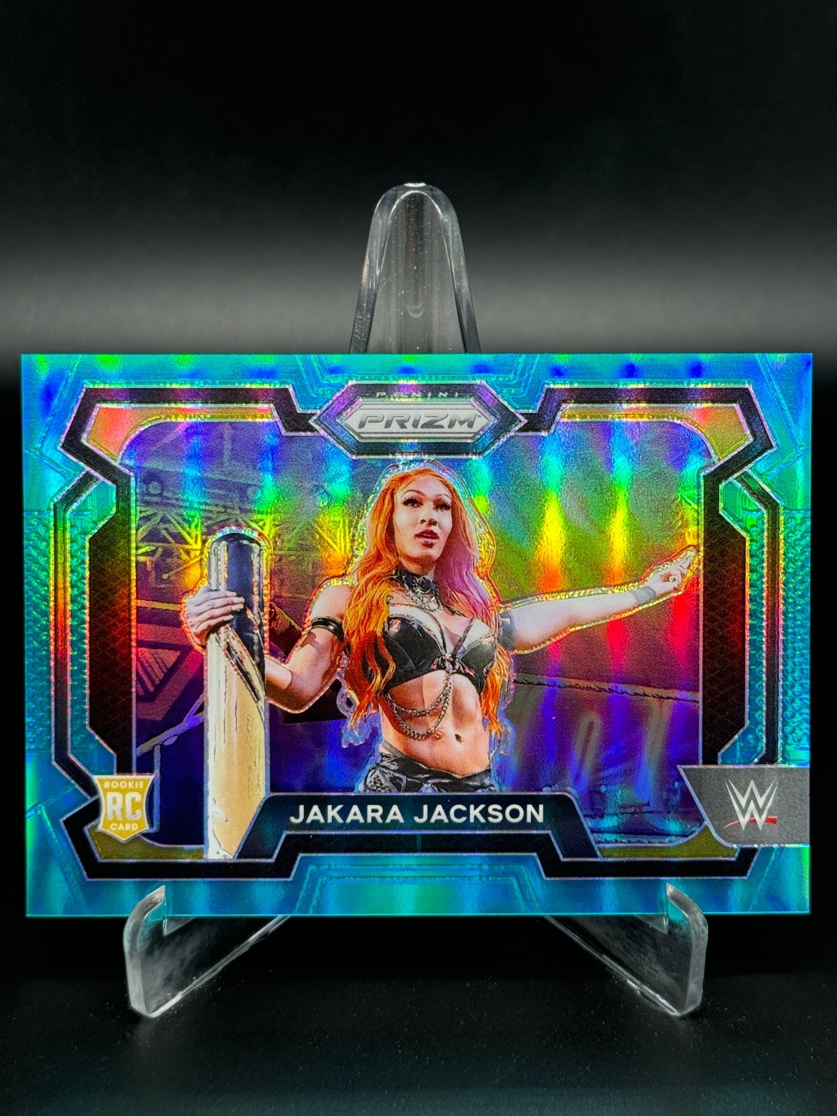 Jakara Jackson 2024 Prizm WWE Rookie #12 Teal Prizm /49 NXT RC