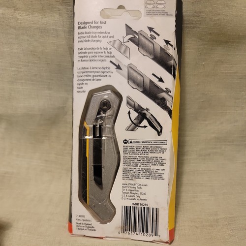 NEW STANLEY FATMAX FOLDING EXO UTILITY KNIFE QUICK CHANGE. RETRACTABLE FMHT10289 - Picture 7 of 12