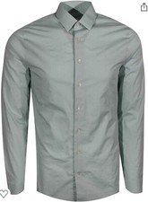 1mx express- Camisa de vestir de ajuste moderno para hombre.