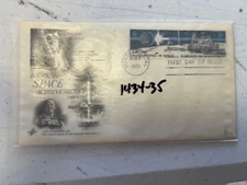 U. S. Stamp FDC#1435 -Space Achievements - Art Craft cachet - comb. Shipping!