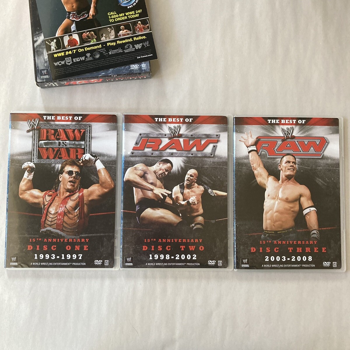 WWE RAW 15th アニバーサリー(3枚組) [DVD] Amazon.com: WWE RAW 15th アニバーサリー(3枚組) [DVD